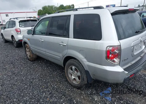 2006 Honda Pilot Ex-L из США, поврежденный, VIN 5FNYF28556B013978